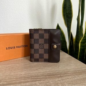 💰AUTHENTIC Louis Vuitton Damier Zip Bifold Wallet 💰